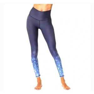 NWT Sole & Mane Cora Midnight Water Leggings Size Medium